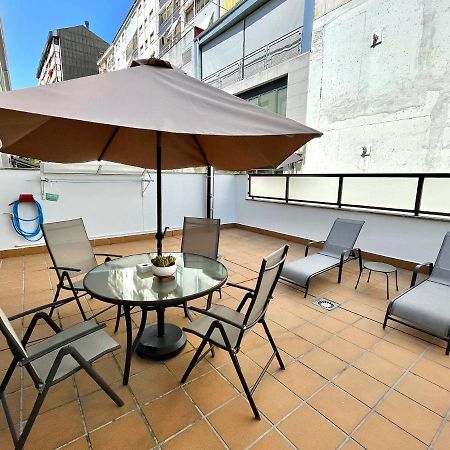 Estudio Centrico 1 Con Terraza Y Parking Privado Ourense Exteriör bild