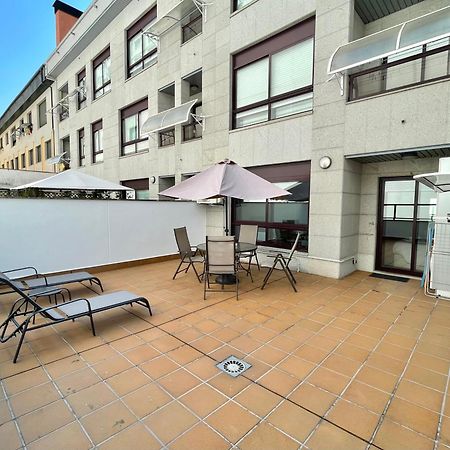 Estudio Centrico 1 Con Terraza Y Parking Privado Ourense Exteriör bild