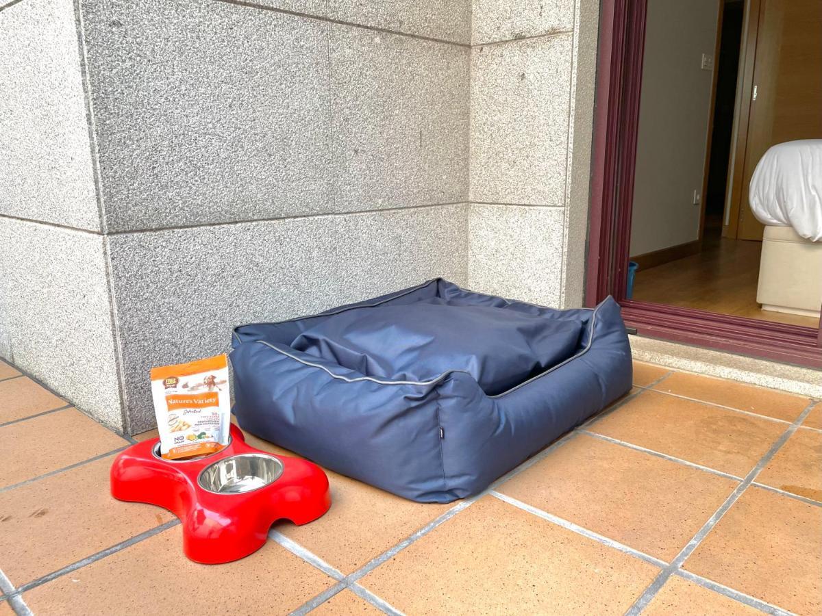 Estudio Centrico 1 Con Terraza Y Parking Privado Ourense Exteriör bild