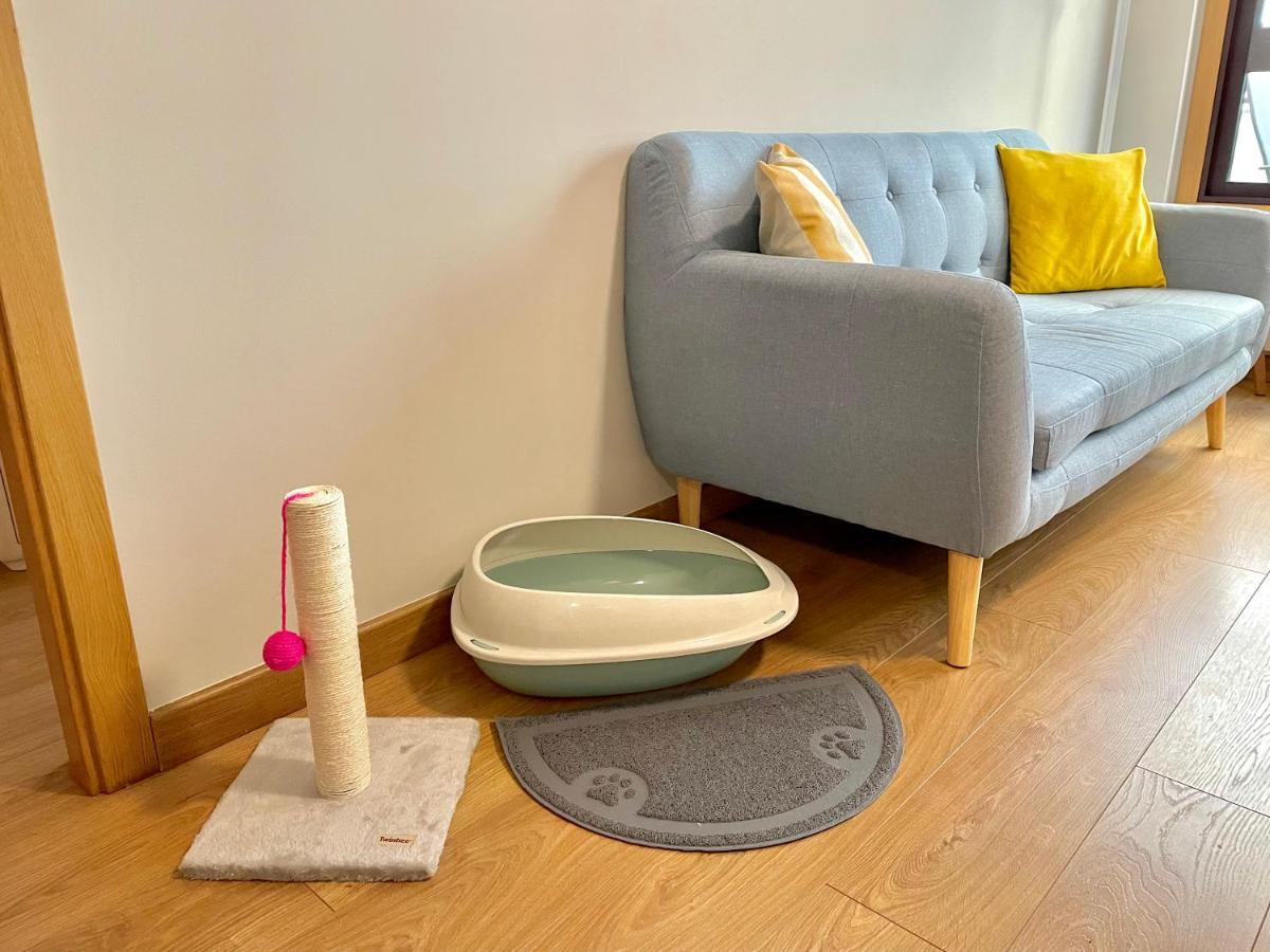 Estudio Centrico 1 Con Terraza Y Parking Privado Ourense Exteriör bild