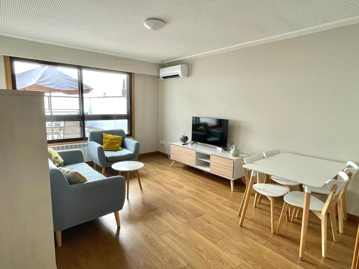 Estudio Centrico 1 Con Terraza Y Parking Privado Ourense Exteriör bild