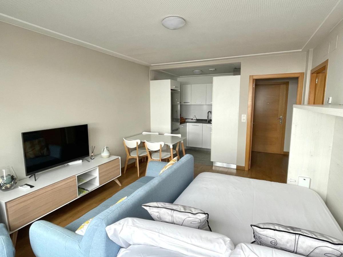 Estudio Centrico 1 Con Terraza Y Parking Privado Ourense Exteriör bild