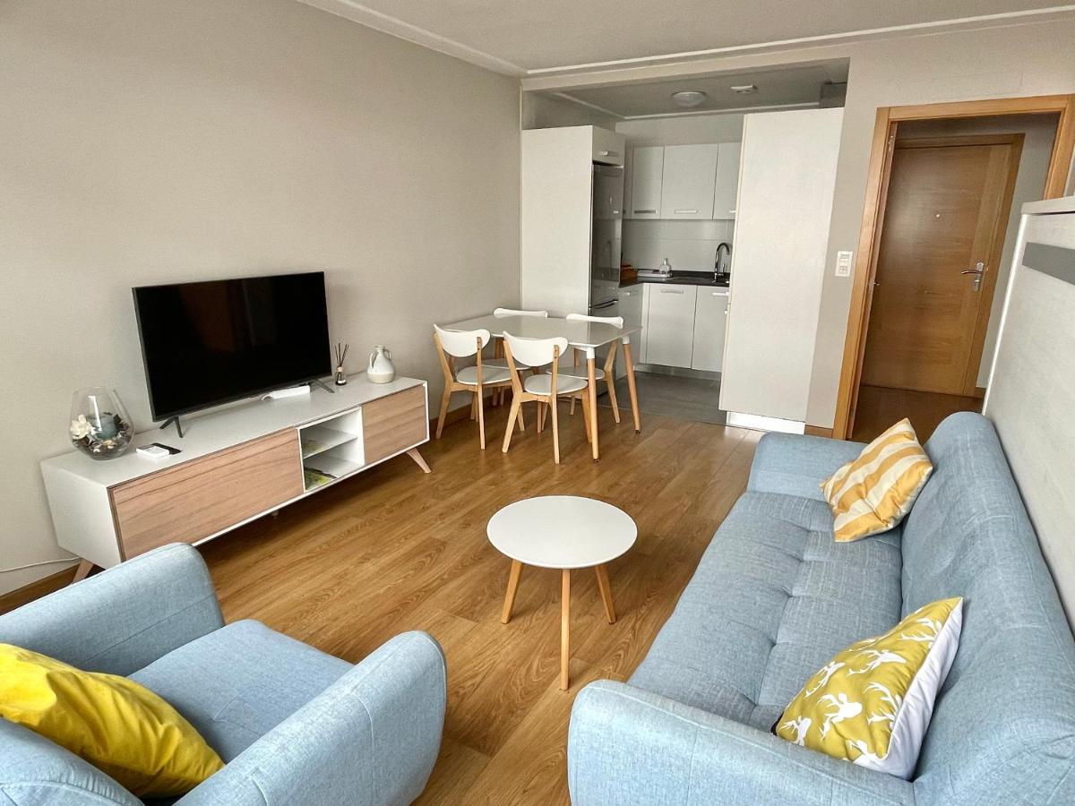 Estudio Centrico 1 Con Terraza Y Parking Privado Ourense Exteriör bild